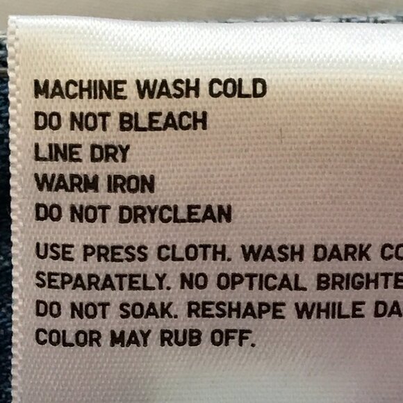 Uniqlo Relaxed Tapered Jeans Men 26x24 Blue Kaihara Fabric Stretch Preppy 18162 - Picture 14 of 14